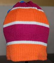 Export surplus boys and girls knitting wool hat ear protection hat double warm hat