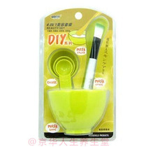 Beauty Mask Brush Mask Specialized Brush Face Spa Tool Face Silicone Mask Brush Bowl Set Mask Bar