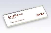 Lucai - Magnetic Identification Card 7022 60x22mm Badge Magnet Number Plate Name Identification Plate