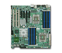 Ultra-Micro Two-Way Workstation Motherboard X8DA6 LGA1366 5500 5600 to Strong Graphics Workstation