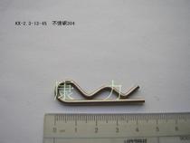 Stainless steel B- shaped pin stainless steel R-shaped pin bolt wire coarse 2-2 3-1 8 wave pin bayonet hairclip pin 2 3