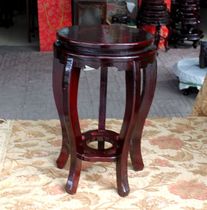 High density board base fish tank vase base strange stone base flower pot crafts base ceramic high foot bottom seat