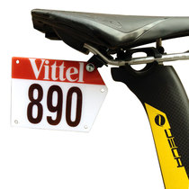 Bicycle mountain bike road bike iron three TT broken wind isp frame C clip seat bow fixed number plate bracket