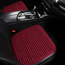 Four seasons sweat-absorbing three-piece set without backrest buckwheat shell cool cushion single-piece small square seat cushion Julingji new fabric cushion