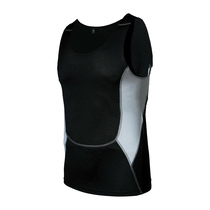 Training vest basketball sports tights mens vest pro short sleeve basketball protection football fitness suit quick-drying T-shirt