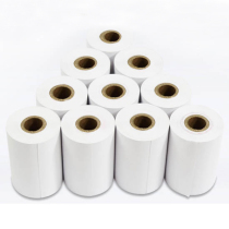 Ordinary cash register paper 57x50 pin receipt printing paper Non-thermal 58mm double glue floor scale recording paper