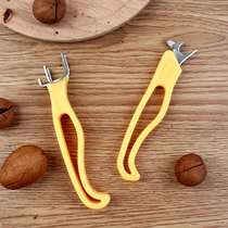Stainless steel walnut clip Pecan whole peel Nut Sheller Pistachio Macadamia nut opener Nut clip