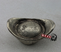 Antique old silver ingots ornaments ancient coins old silver ingots broken silver antiques Daqing silver ingots Qianlong old silver ingots