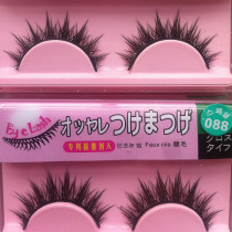 Factory direct sales Japanese and Korean system Hey false eyelashes 088# thick slim long