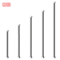 Stainless steel bellows High pressure explosion-proof double-head 4-point hose Water heater faucet toilet inlet pipe