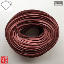 European-style furniture hardware pimp Wooden door glass sealing strip Anti-collision strip Thermoplastic rubber strip Triangular semicircular pressure strip