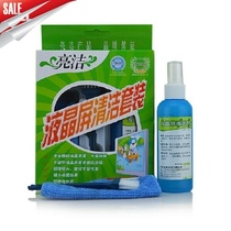 Hot-selling notebook cleaning set camera mobile phone LCD screen display cleaning agent liquid three-piece computer accessories