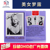 bicycle Poker Marilyn Monroe Beauty Commemorative Reserve Poker OHIO Old Factory Glossy