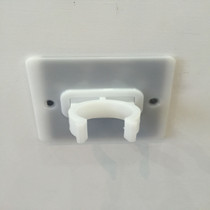 Mosquito net accessories fixed buckle frame free punching scaling rod fixed wall sucker wall paste fan