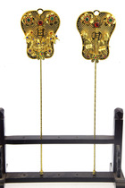 Religious Taoist supplies Buddhist props instruments practices Mazu goddess Sun Moon fan weapons