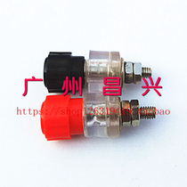 Red Black Bicolor Post Head Large Current Power Supply Wiring Terminal Diameter 5MM Sound output seat lead column M5