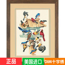 Book American imported DIM cross stitch 13683 thread embroidery European embroidery animal bird living room bedroom study