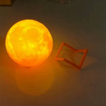 Holographic model 3D printing Lunar lamp Maker Photosensitive accessories package Electronic component kit Three-dimensional photo gallery