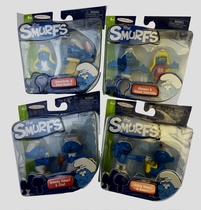 Special hot sale 3D Smurf doll Family portrait Star toy Smurfette anime doll decoration gift