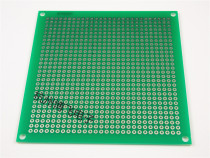 Single-sided tin spray universal board 8 * 8CM hole board Experimental Board PCB circuit universal board breadboard