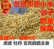 Jiangsu Zhejiang and Shanghai lu wan ten catties the poo and EE seed bird niao liang millet shell millet 500G