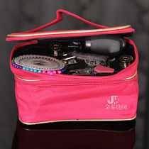 Household multi-function sewing machine double-layer toolkit