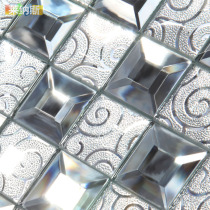 (Mosaic) Mosaic Mirror Mosaic Puzzle Background Wall Glass Mosaic Tiles