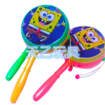 Metao Dial Wave Drum Rattle Bell Bell Hot Sell Plastic Toddler Children Toy Night Market Stall 2 Yuan 9 9 9 Yuan Yiwu