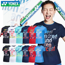 Special price YONEX badminton uniform YY couple unionix team uniform quick dry sweat absorption T-shirt short sleeve