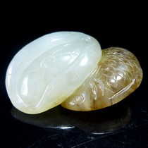 Jade Jian supports re-inspection of Fidelity Xinjiang Hetian Jade Su Gong Qiao carving more than years of pendant pendant for men and women