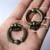 Eight-star ring drawer small handle furniture hardware cabinet door handle antique handle wooden box handle alloy