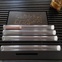 Supply packaging tube incense line fragrance transparent plastic tube 7 inch long packaging tube