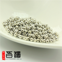 Plated white gold accessories gold beads scattered beads platinum round beads glossy transfer positioning beads diy manual accessories
