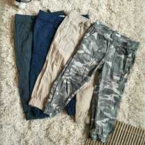 Foreign trade exports Europe and America simple cotton knitting boys to shrink their mouth and relax pants