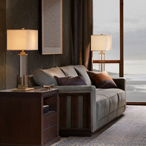 Tao home Belize desk lamp crystal base living room lighting decoration lamp bedroom bedside lamp