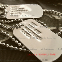 (American professional customization) Vietnam War version of the United States public version of the concave dog brand soldier identity card
