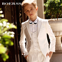 BOERSS boy suit suit suit children dress handsome flower girl wedding host piano performance spring and autumn