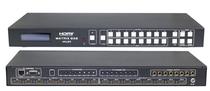 4k * 2K HDMI 8 in 8 out Matrix 1 4 version 8 channel audio separation 8 way IR 232 485 remote control