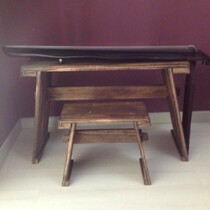 Advanced Tongmu Guqin Table (with bench) Guqin Table stool National remote area separate consultation
