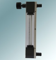 Full plastic flowmeter LZB-4SQ 6s base PVC material Agate ball float total length 204mm flowmeter