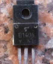 Original imported disassembly machine D1406 2SD1406 TO-220 triode measurement good can be straight shot