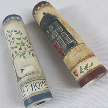 American country pastoral style waist line wallpaper heart-shaped tree house wall skirt wallpaper 4 57 meters long specifications