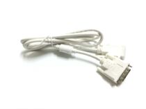 Original computer host cable display gray white DVI-D display video cable HD cable 1 5 meters
