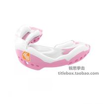 (US shipped) Shock boxing MMA Muay Thai universal tooth guard female version pink