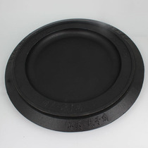 34 34 40cm cast iron round baking pan flat bottom large iron plate Burking hot son Chicken Barbecue Pan Fish Head Baking Pan Commercial Baking Pan