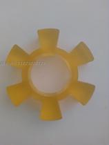 The rubber wheel plum blossom glue hexagonal rubber pad accessories used for the biomass steam boiler feeder
