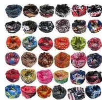 Outdoor equipment seamless riding Magic headscarf high elastic sunscreen multifunctional mens and womens neck sleeve headgear bib