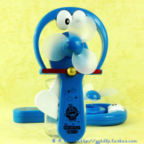New Doraemon Handheld Mini Fan Cartoon Hand Pressure Small Electric Fan Children Portable Fan Toy Gift