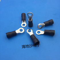 Round cold-pressed terminal O-shaped pre-insulated terminal RV3 5-4 sheathed terminal block (200)piece