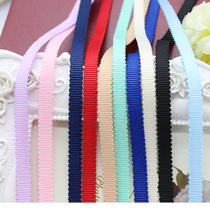 6mm High Quality Ribbed Hat Band Ribbon Ribbon DIY Hair Decoration Material Handmade Hair Clip Accessories
